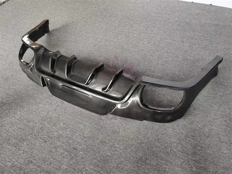 For 14-16 Old  Panamera 970 Has an Upgraded Carbon Fibre Front Lip Side Skirt and Rear Spoiler Double Rear Wing